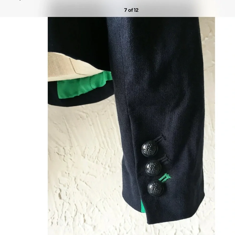 The Academy blazer Black 2 classic style for office